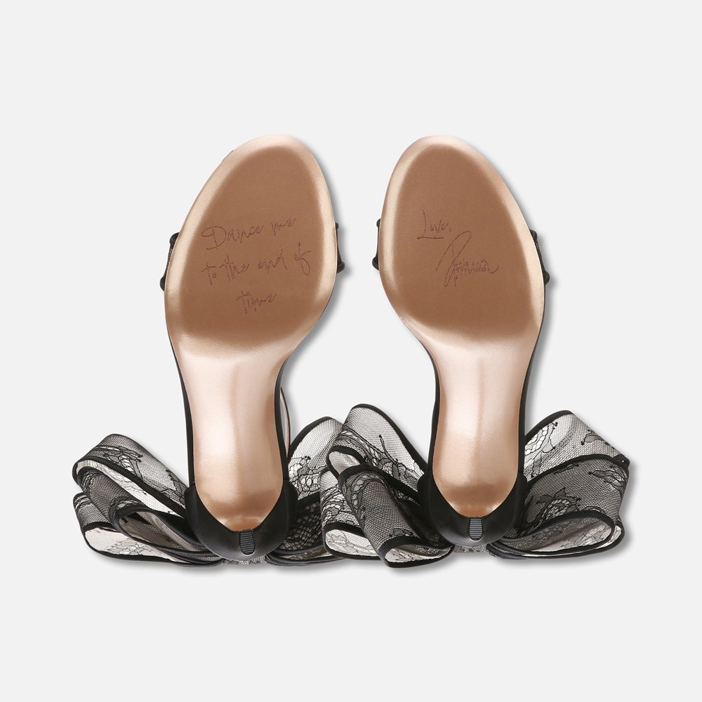 Naturalizer Amour Dress Sandal - Black Fabric