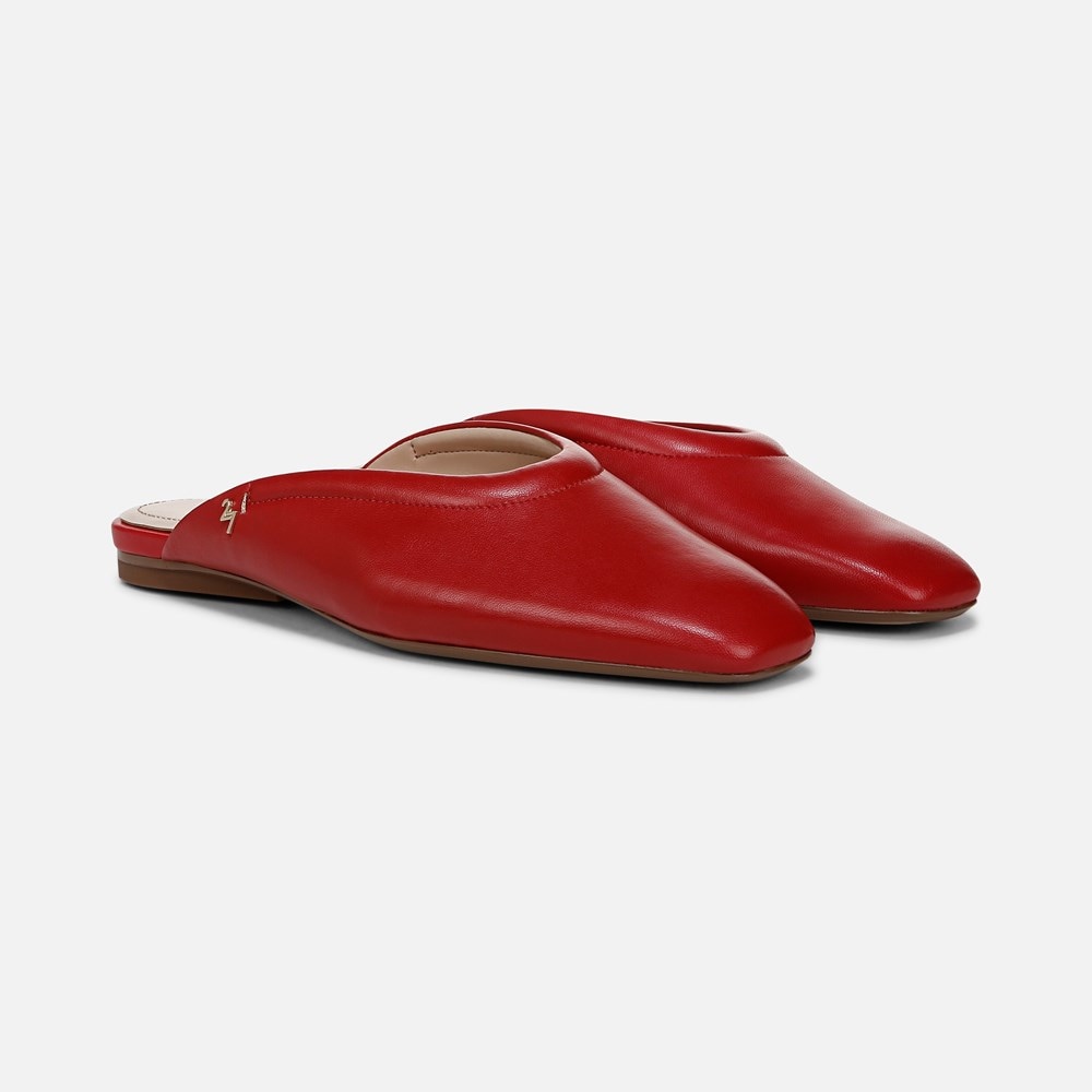 Naturalizer 27 EDIT Carla Mule - Crimson Red Leather