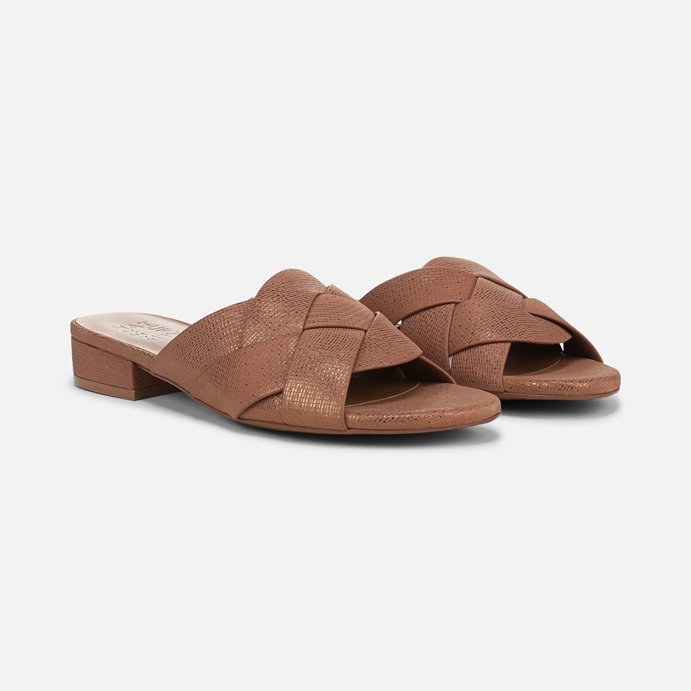 Naturalizer Morena Sandal - English Tea Brown Leather