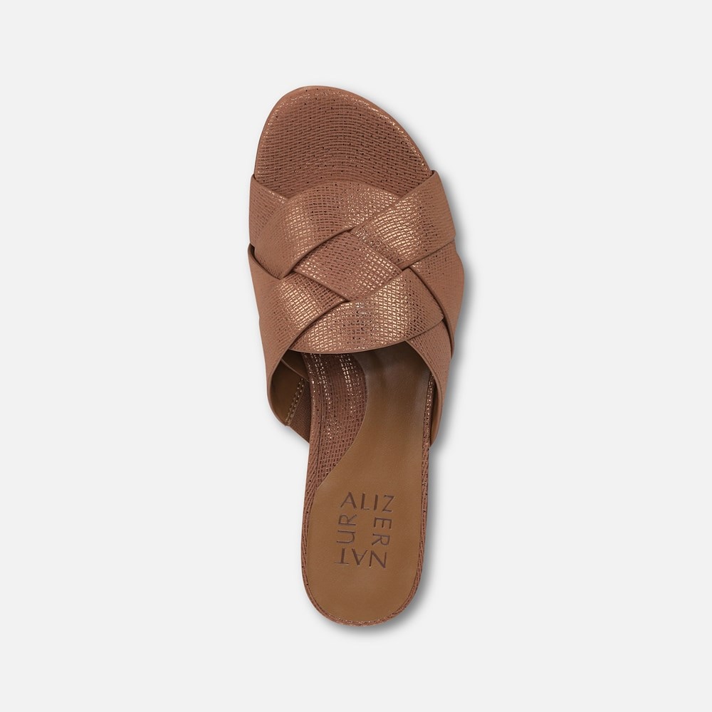 Naturalizer Morena Sandal - English Tea Brown Leather