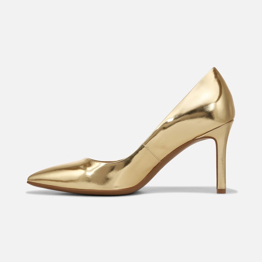 Naturalizer Anna Pump - Warm Gold Leather