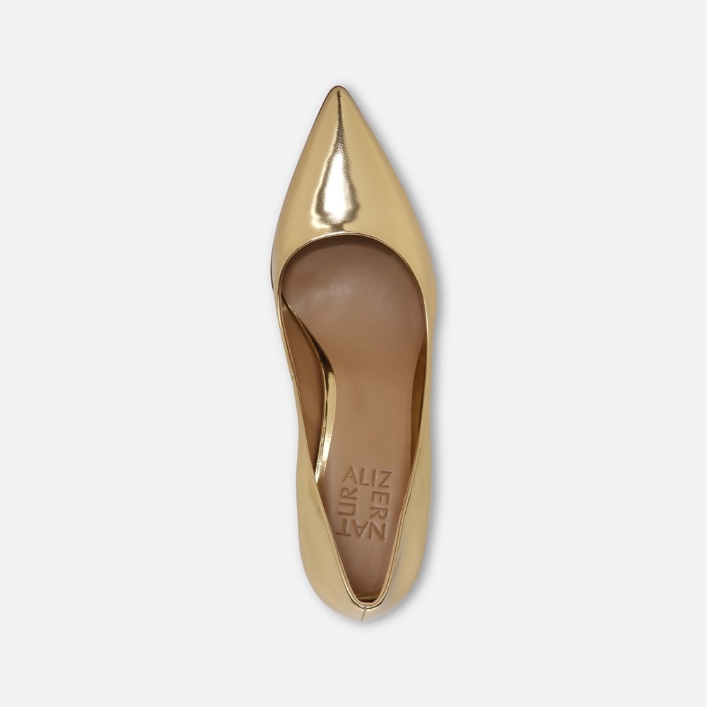 Naturalizer Anna Pump - Warm Gold Leather