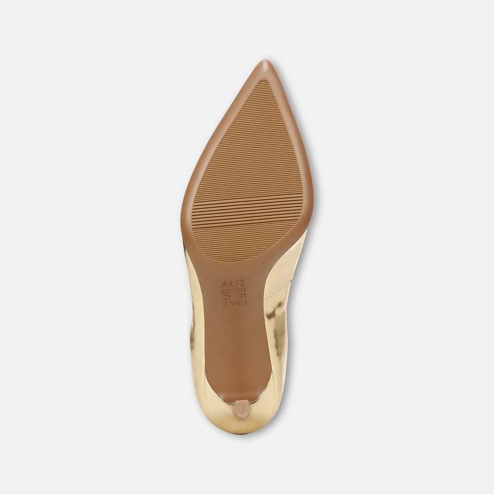 Naturalizer Anna Pump - Warm Gold Leather
