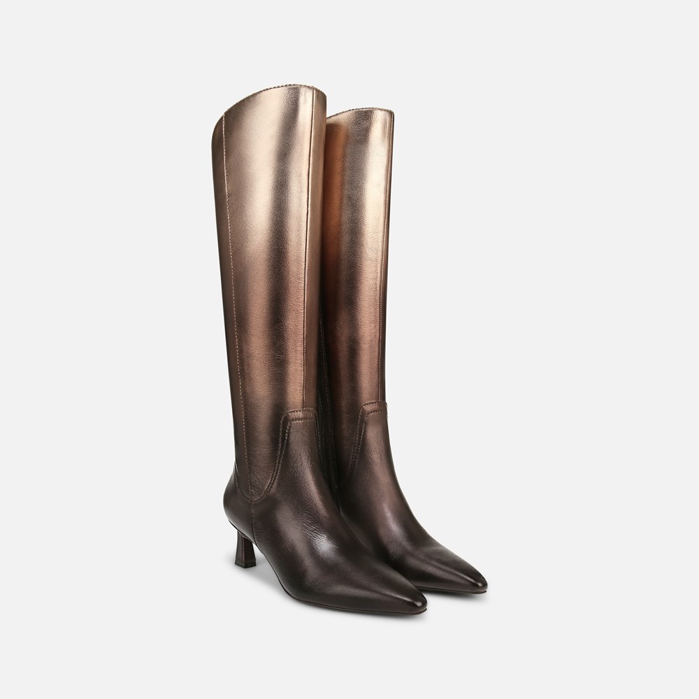 Naturalizer Deesha Unity Boot by Deepica Mutyala - Unity Metallic Leather