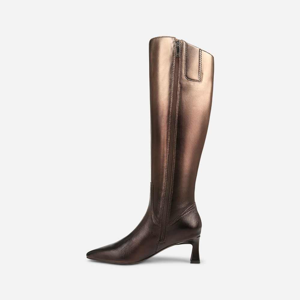 Naturalizer Deesha Unity Boot by Deepica Mutyala - Unity Metallic Leather