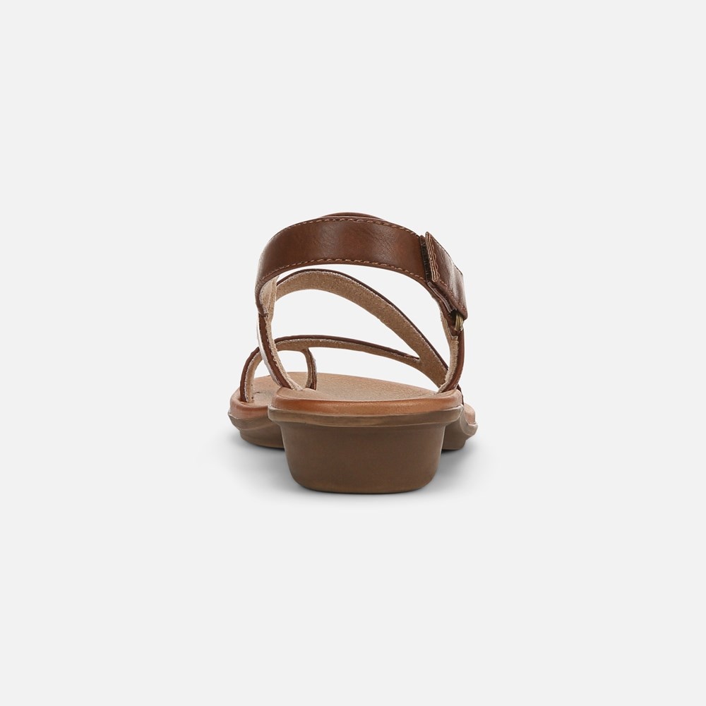 Naturalizer Soul Shakina Sandal - Toffee Brown Faux Leather