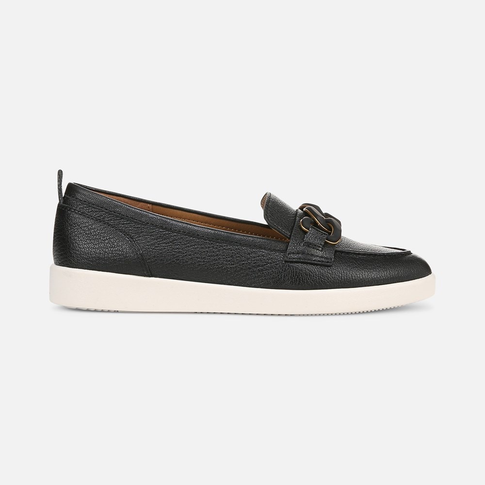 Naturalizer Kateri Bit Loafer - Black Leather