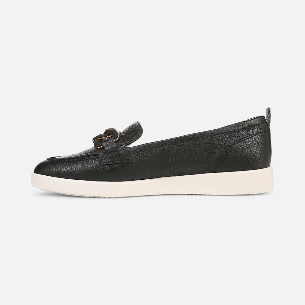 Naturalizer Kateri Bit Loafer - Black Leather