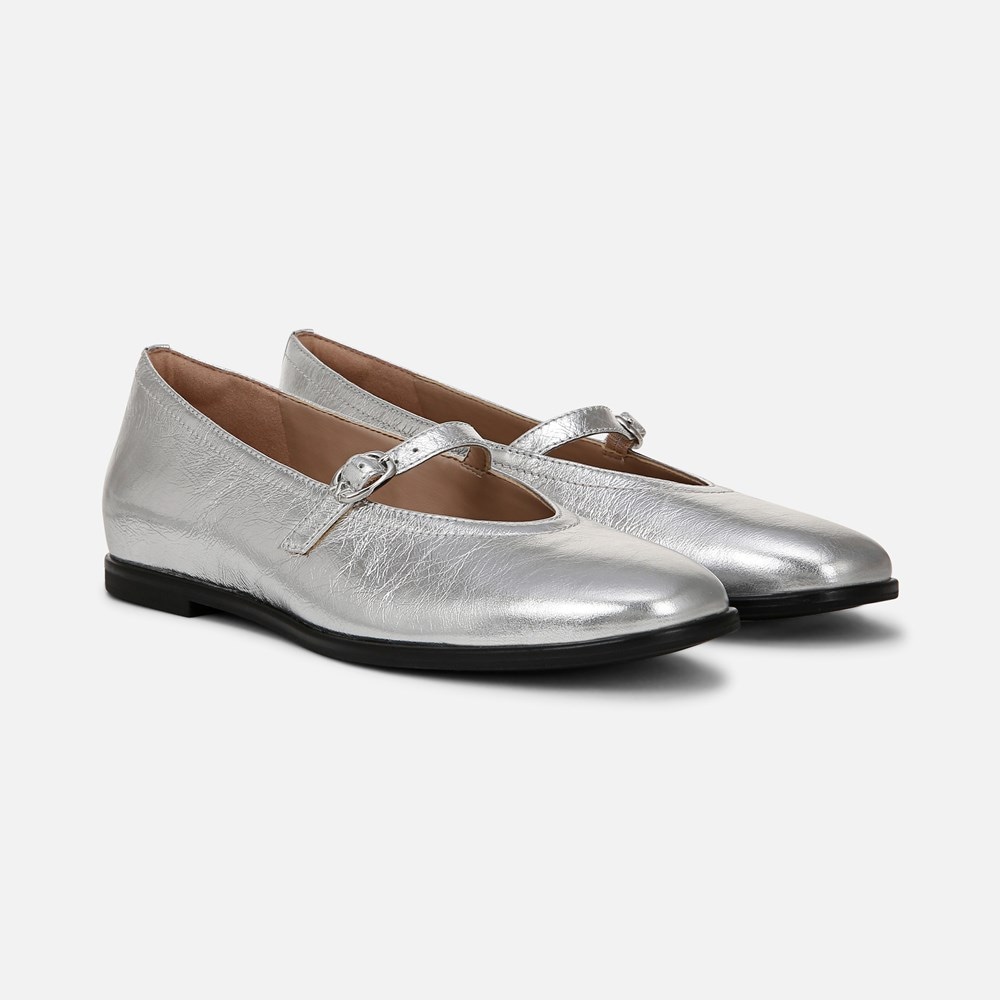 Naturalizer Elina Mary Jane - Silver Leather