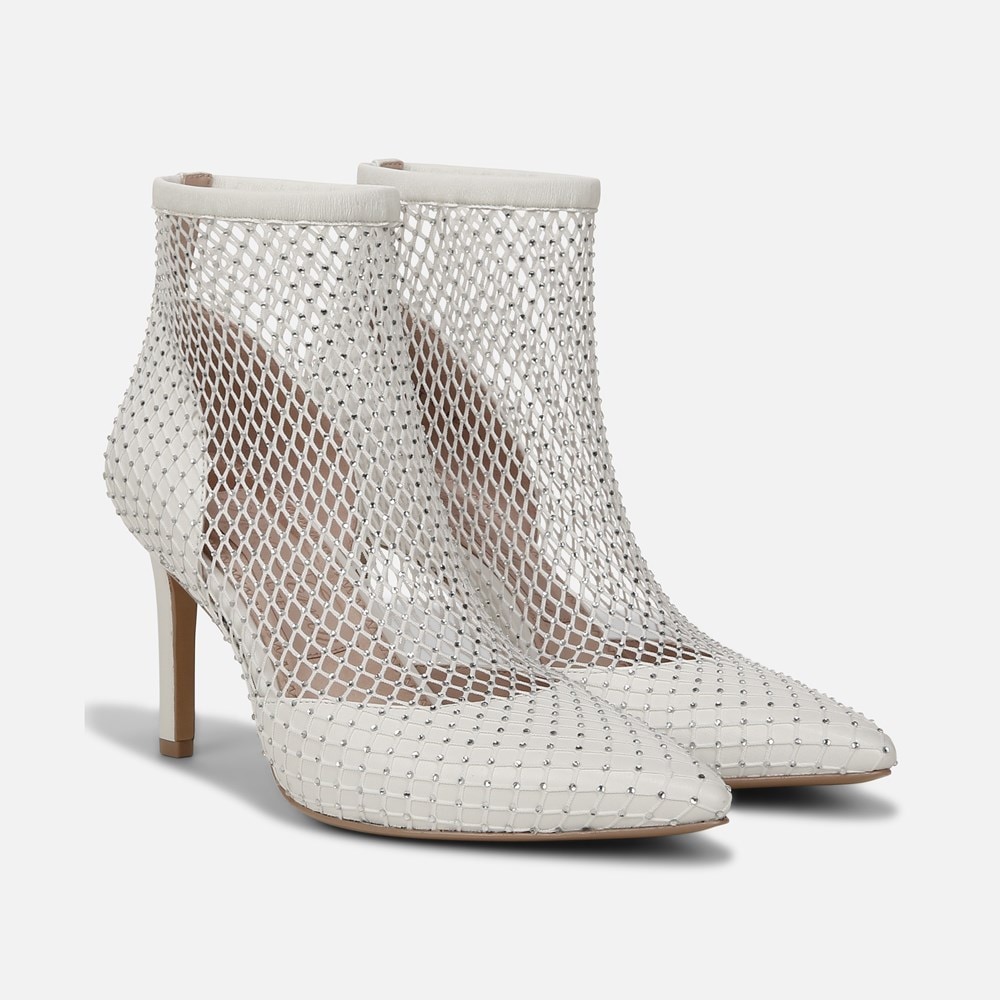 Naturalizer Liebe Bootie - Silk White Leather