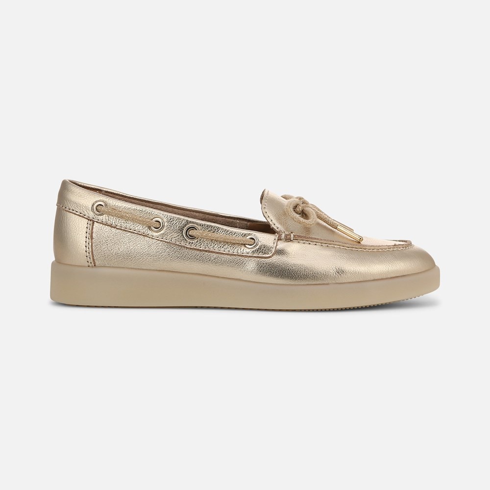 Naturalizer Keel Boat Shoe - Soft Gold Leather