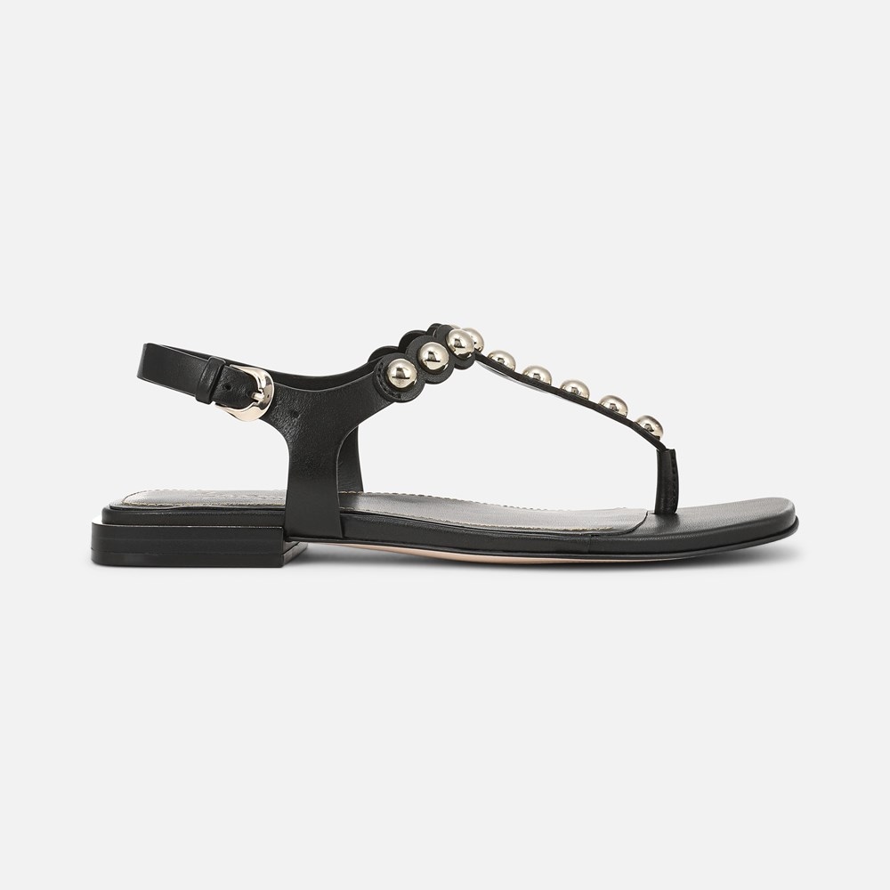 Naturalizer 27 EDIT Nara Sandal - Black Leather