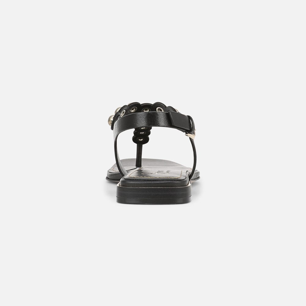Naturalizer 27 EDIT Nara Sandal - Black Leather