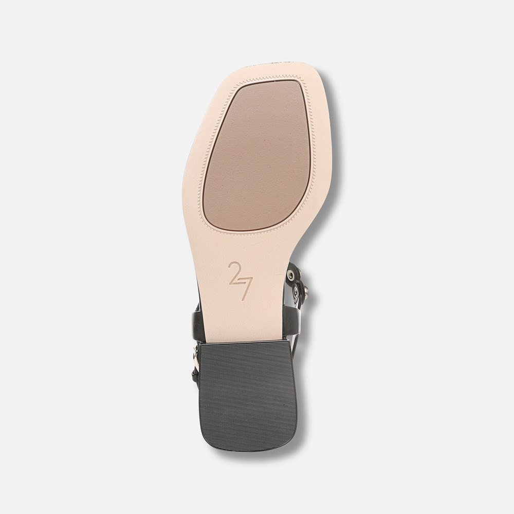 Naturalizer 27 EDIT Nara Sandal - Black Leather