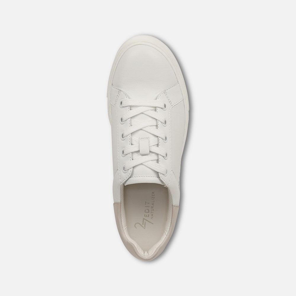 Naturalizer 27 EDIT Marisol Sneaker - White Rose Leather