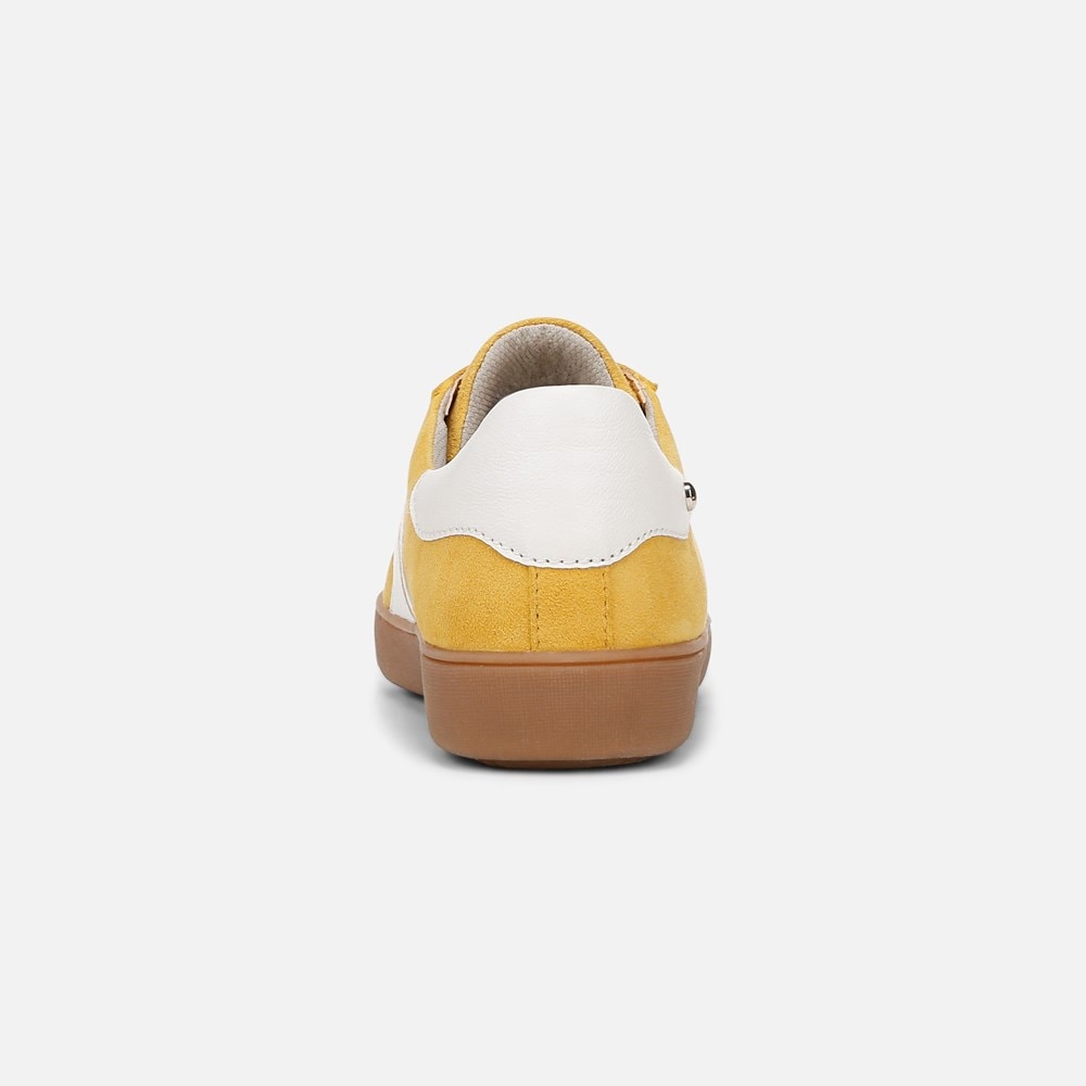 Naturalizer Medina Lace Up Sneaker - Spicy Yellow Nubuck