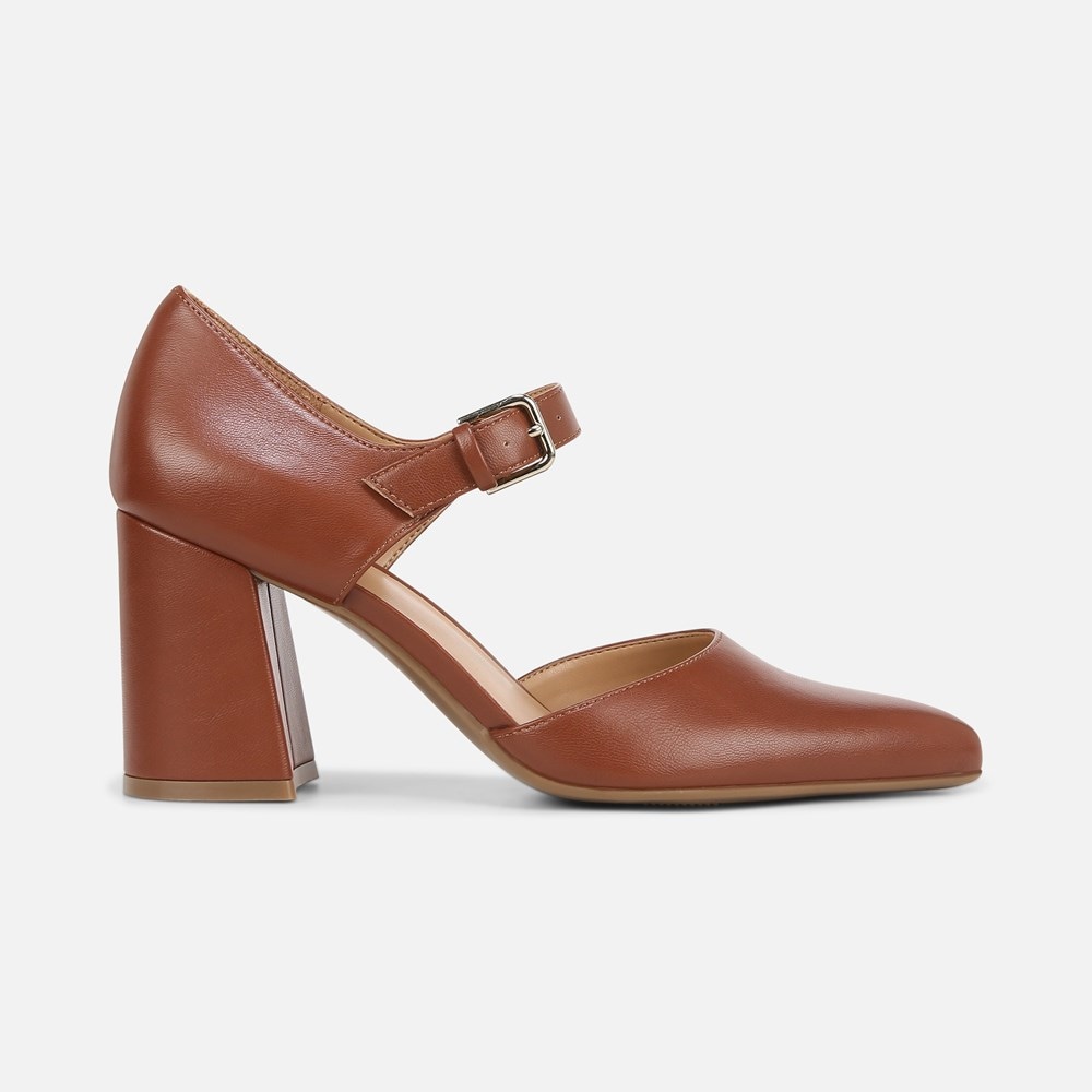 Naturalizer Pixie Mary Jane - Brazil Nut Brown Synthetic