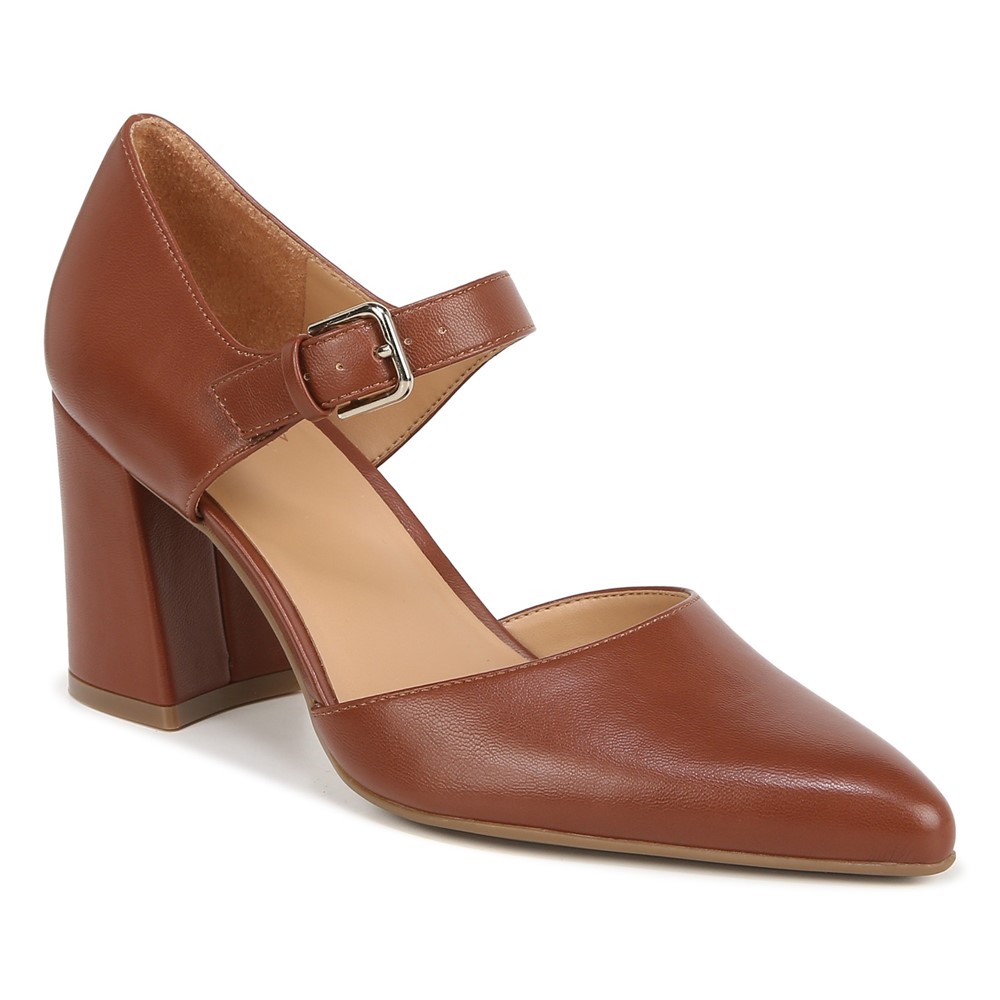 Naturalizer Pixie Mary Jane - Brazil Nut Brown Synthetic