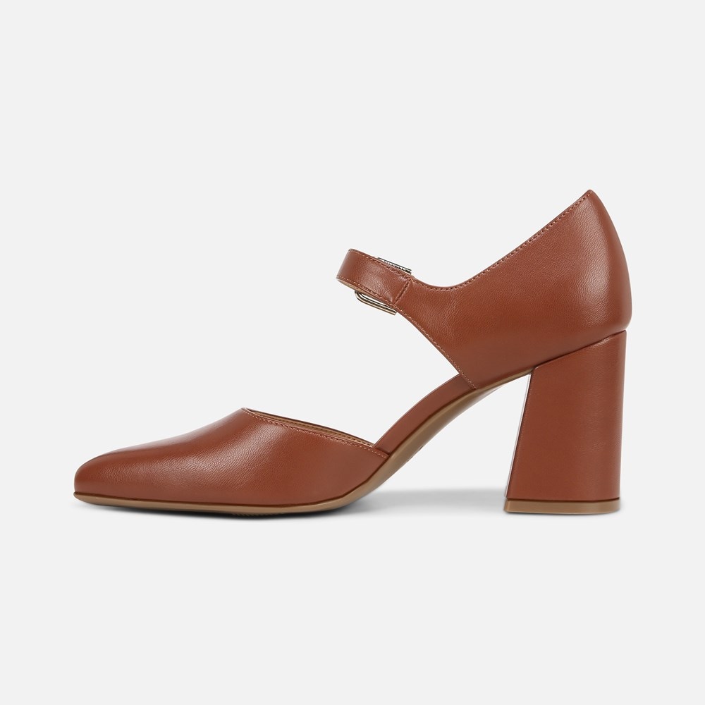 Naturalizer Pixie Mary Jane - Brazil Nut Brown Synthetic
