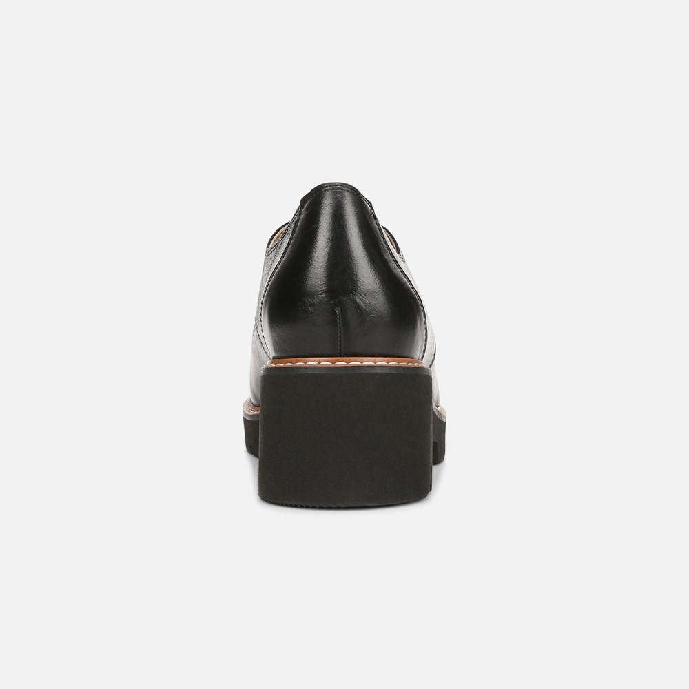 Naturalizer Darry Lace Oxford - Black Leather