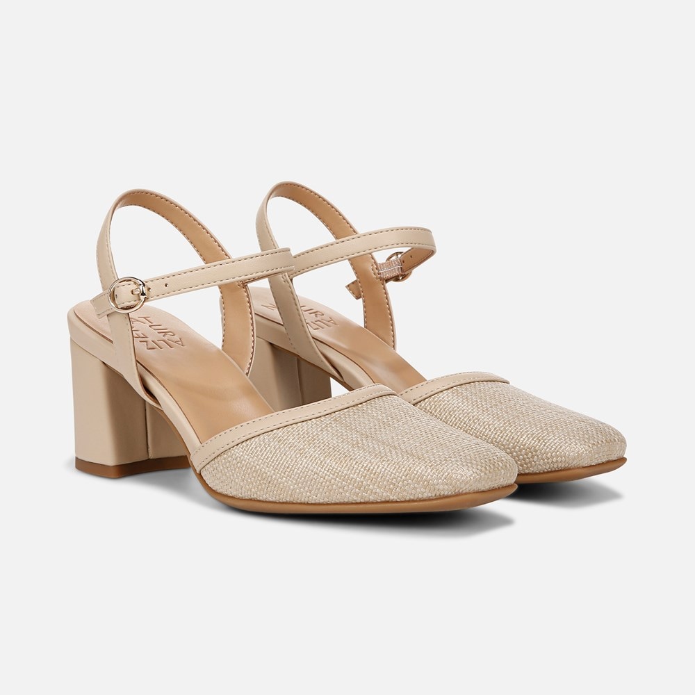 Naturalizer Wave Dress Shoe - Tan Straw Fabric