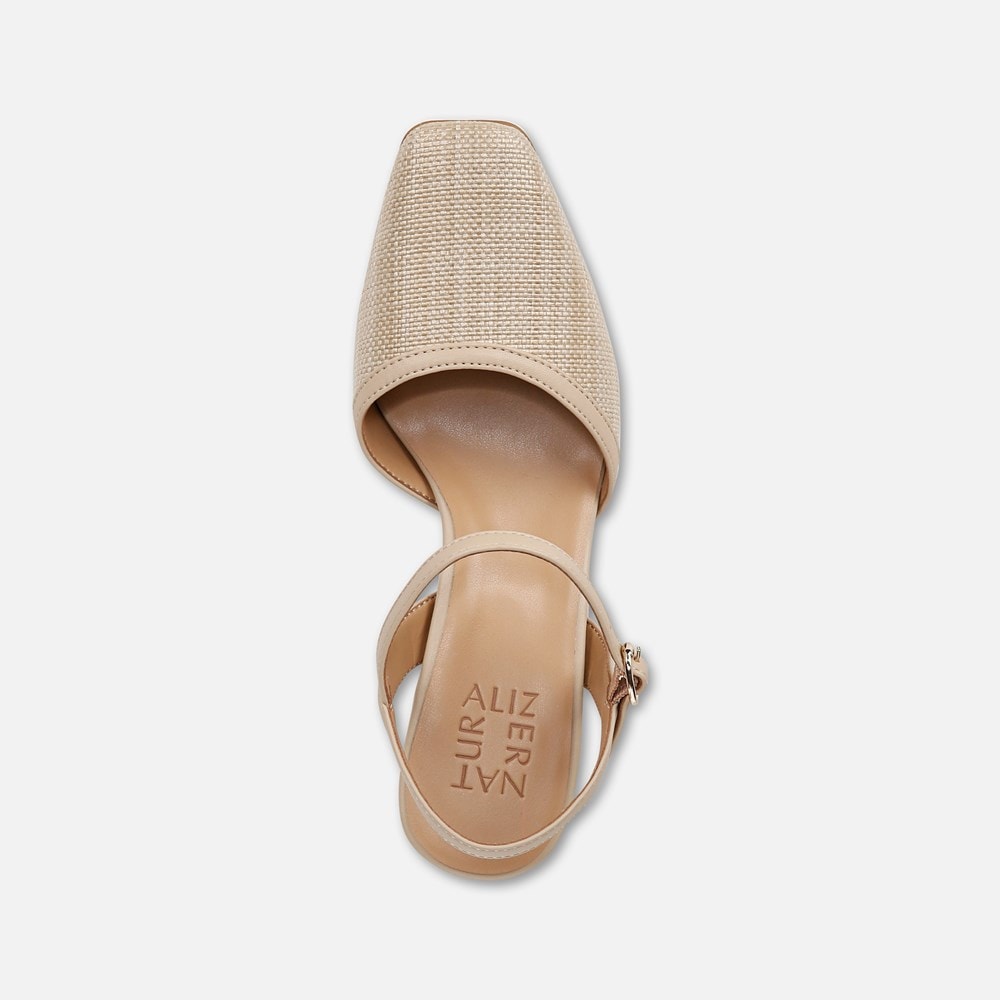 Naturalizer Wave Dress Shoe - Tan Straw Fabric