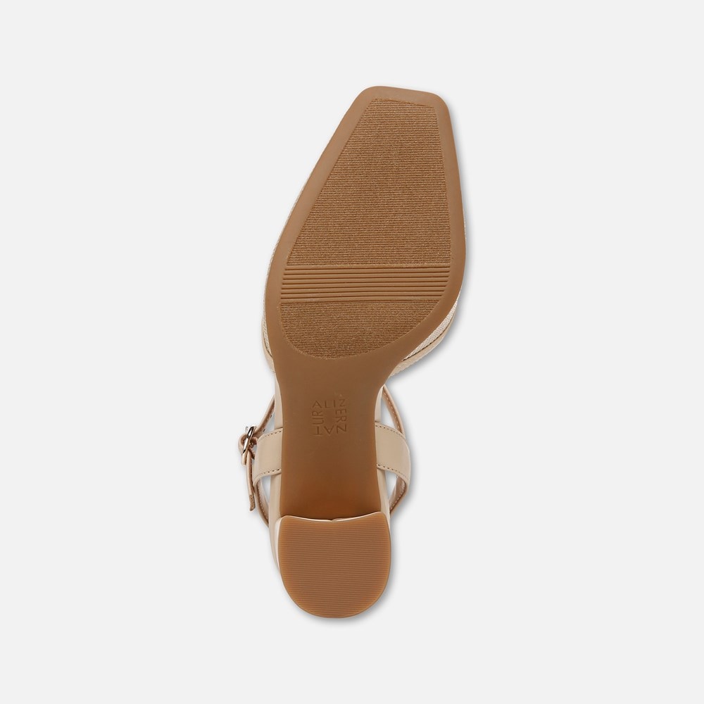 Naturalizer Wave Dress Shoe - Tan Straw Fabric