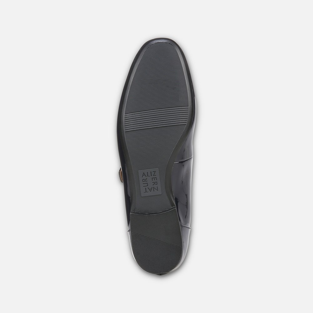 Naturalizer Kelly Mary Jane Flat - French Navy Synthetic
