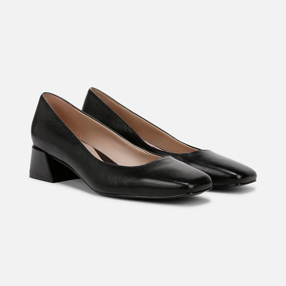 Naturalizer Jayla Pump - Black Leather