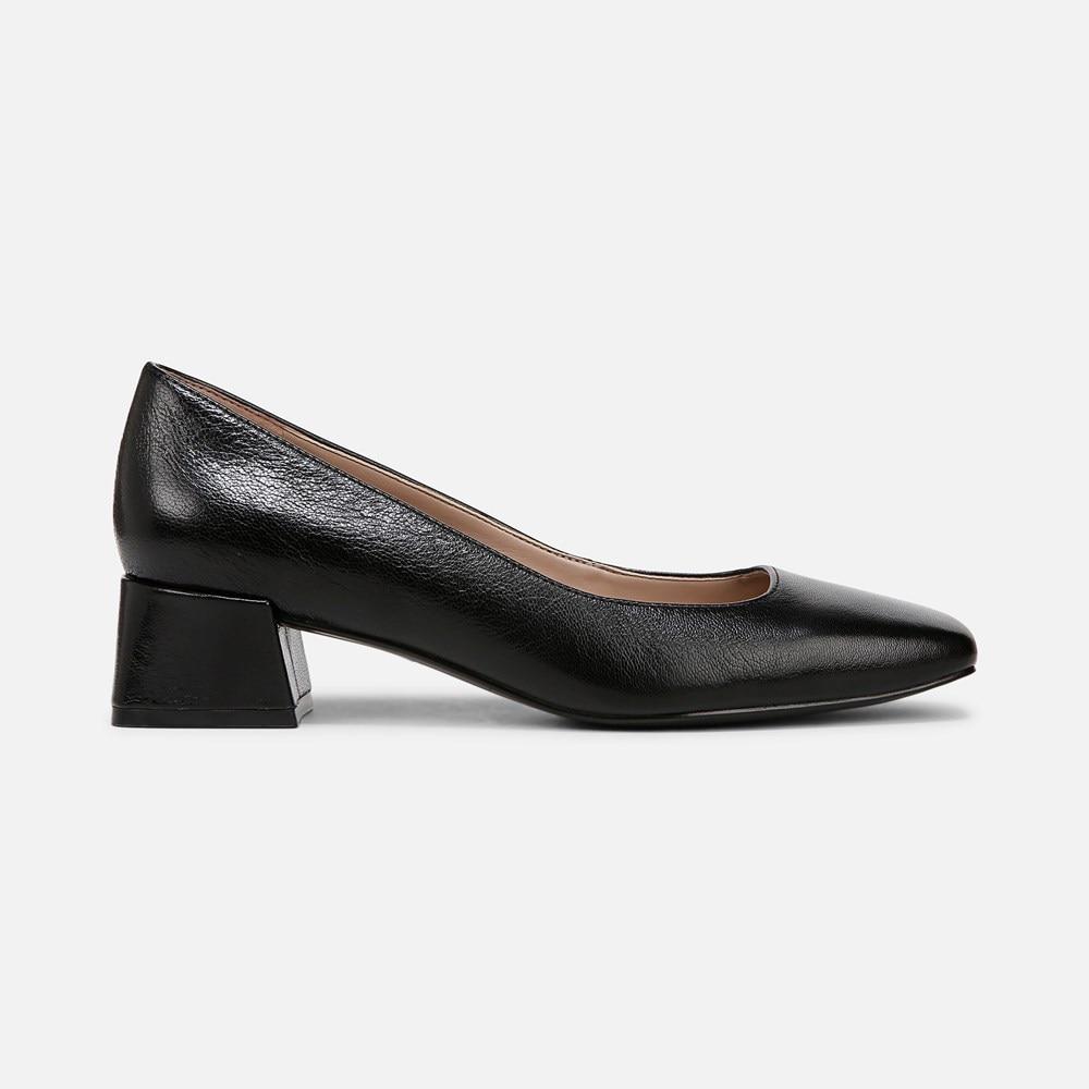Naturalizer Jayla Pump - Black Leather