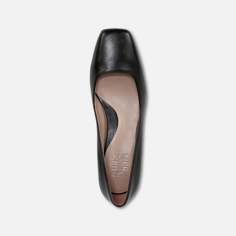 Naturalizer Jayla Pump - Black Leather