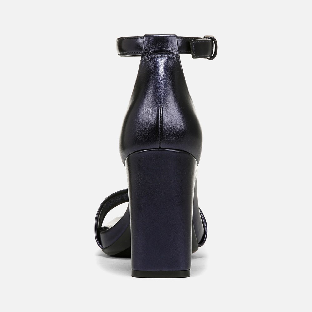 Naturalizer Joy Dress Sandal - Midnight Blue Leather