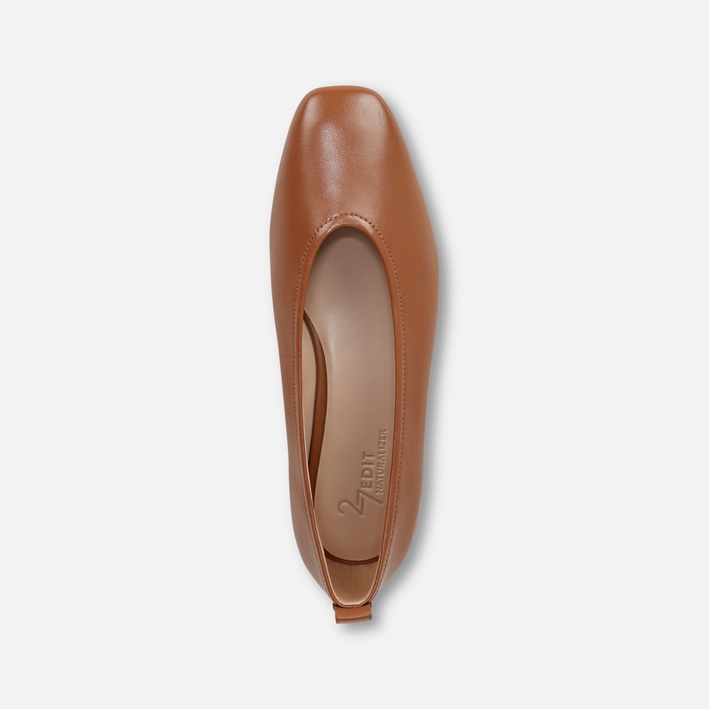 Naturalizer 27 Edit Carla Flat - English Tea Leather