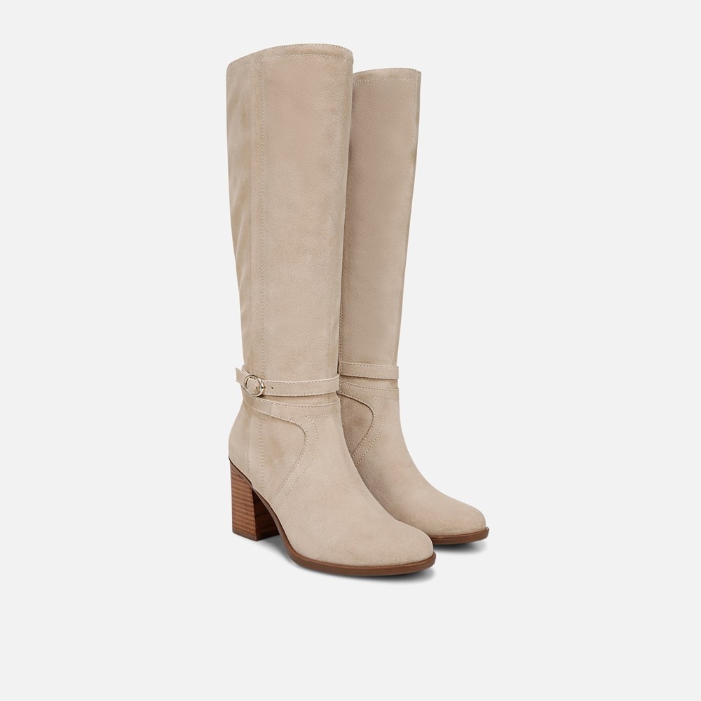 Naturalizer Kamila Knee High Boot - Deep Porcelain Suede