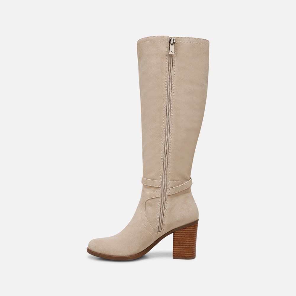 Naturalizer Kamila Knee High Boot - Deep Porcelain Suede
