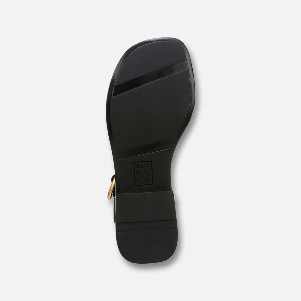 Naturalizer Brandy Sandal - Black Leather