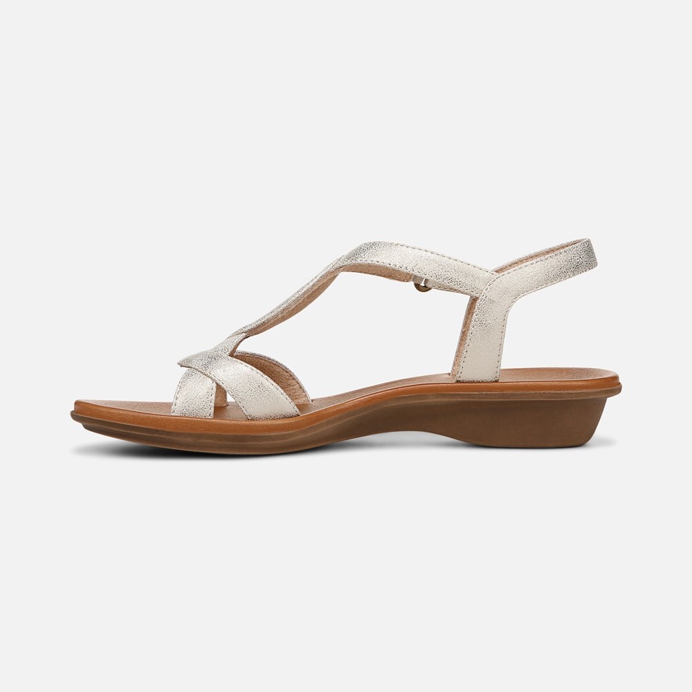 Naturalizer SOUL Solo Sandal - Gold Faux Leather