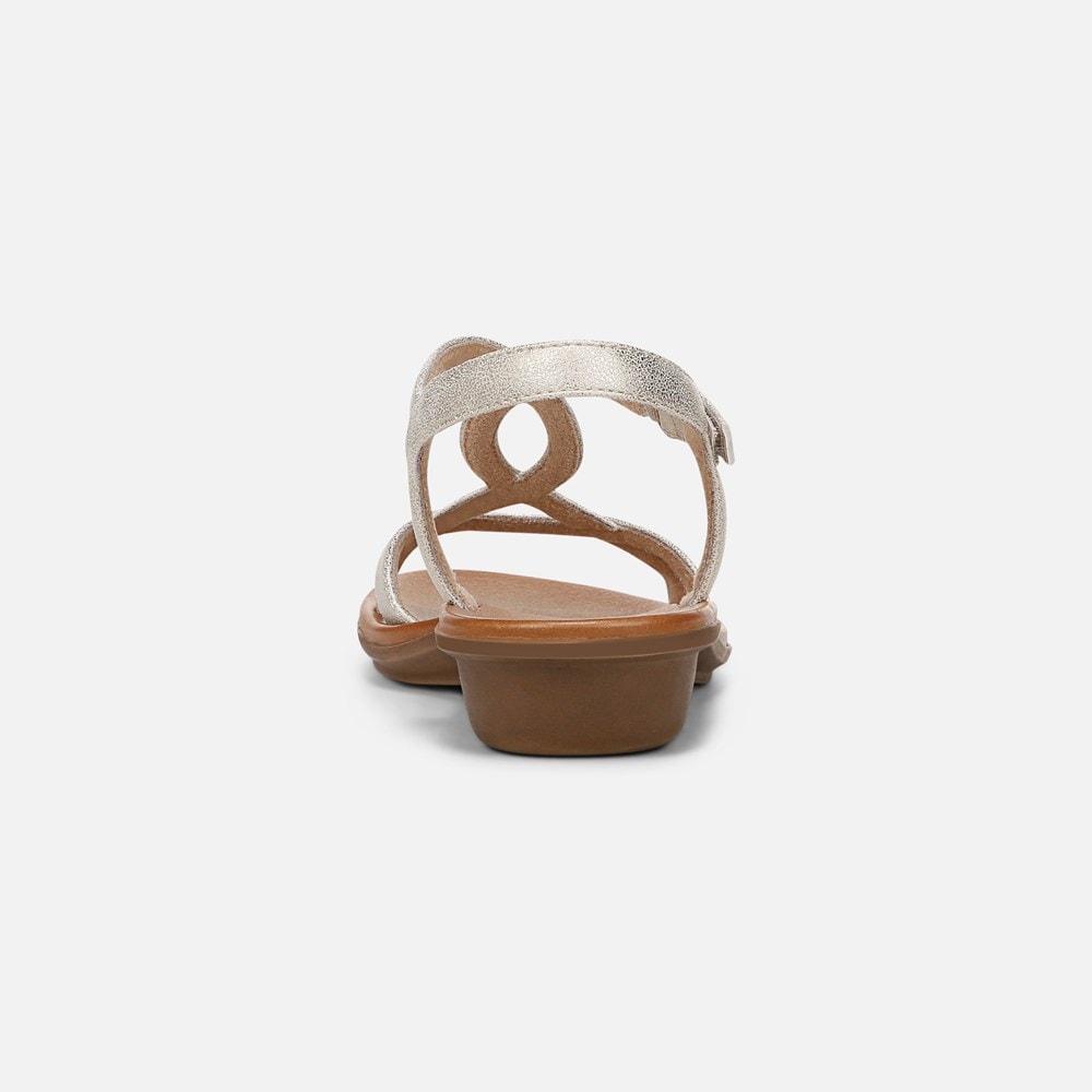Naturalizer SOUL Solo Sandal - Gold Faux Leather
