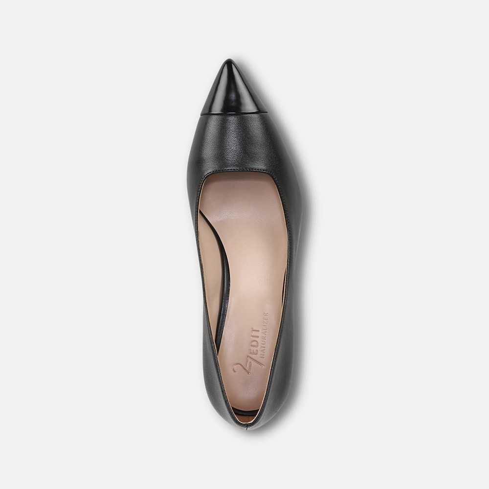 Naturalizer 27 EDIT Mara Pump - Black Leather
