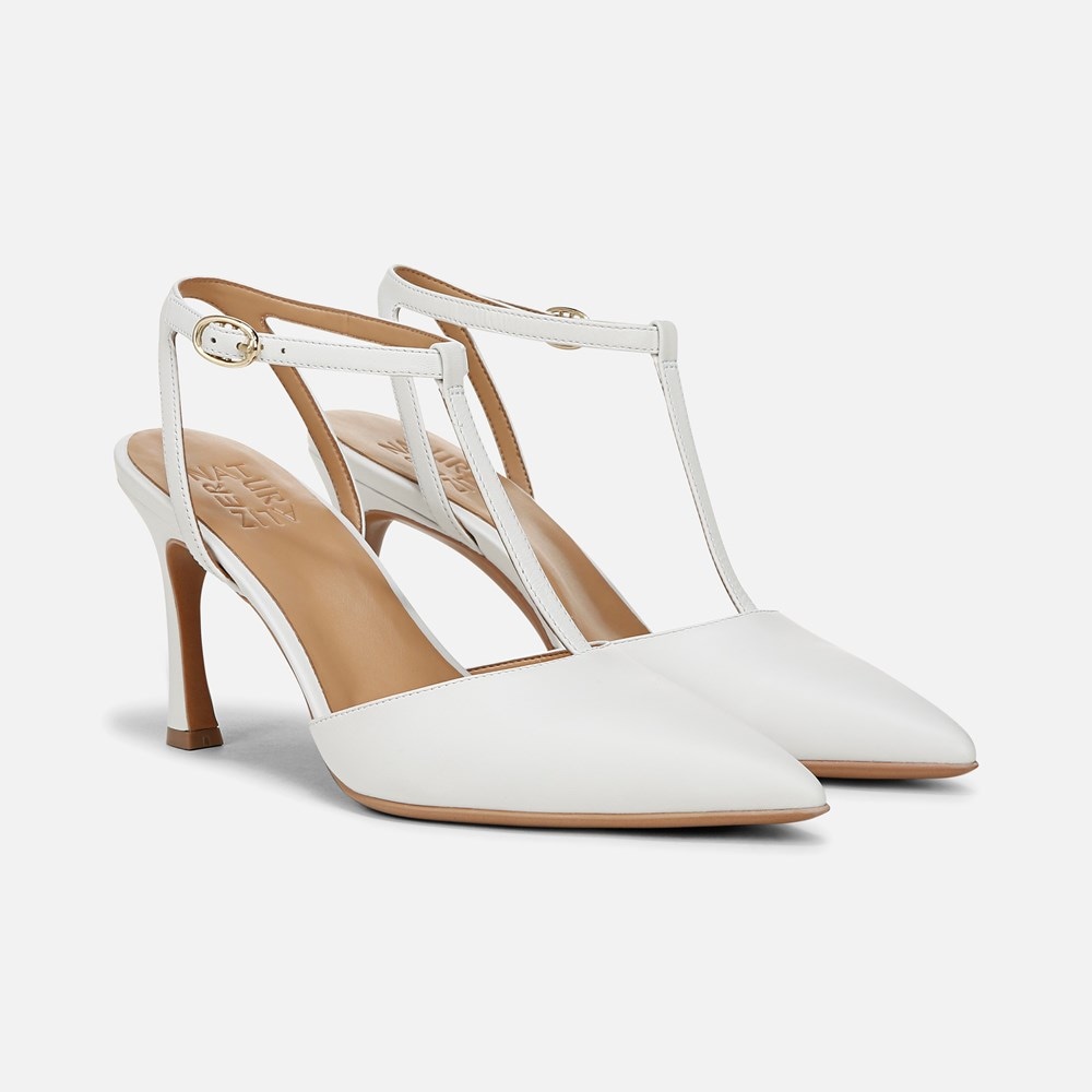 Naturalizer Astrid Pump - White Leather