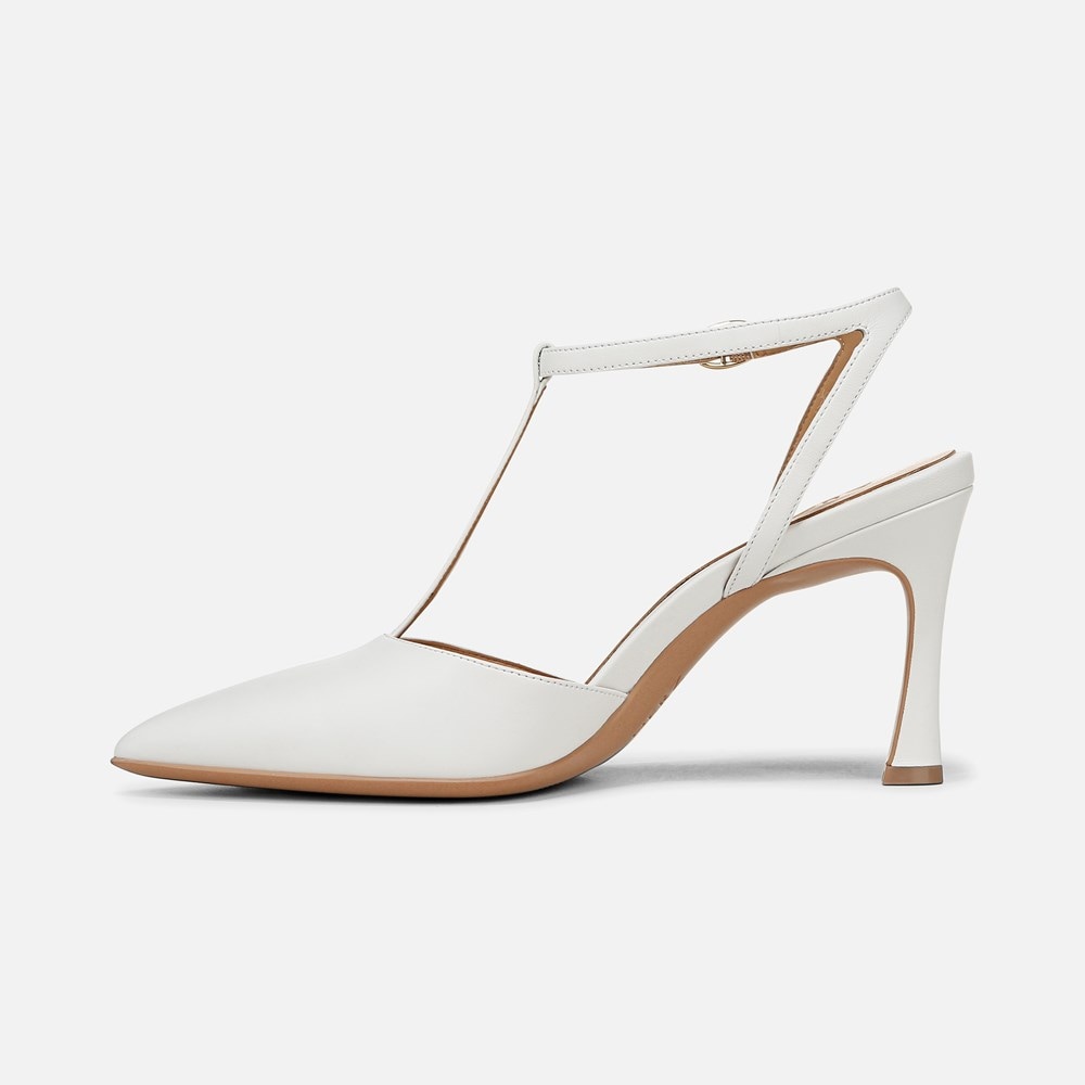 Naturalizer Astrid Pump - White Leather