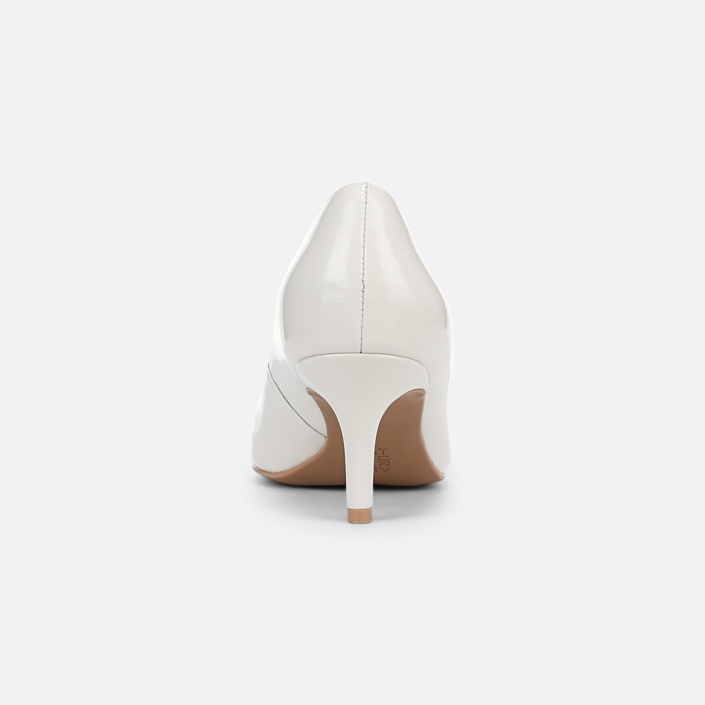 Naturalizer Everly Pump - Warm White Leather