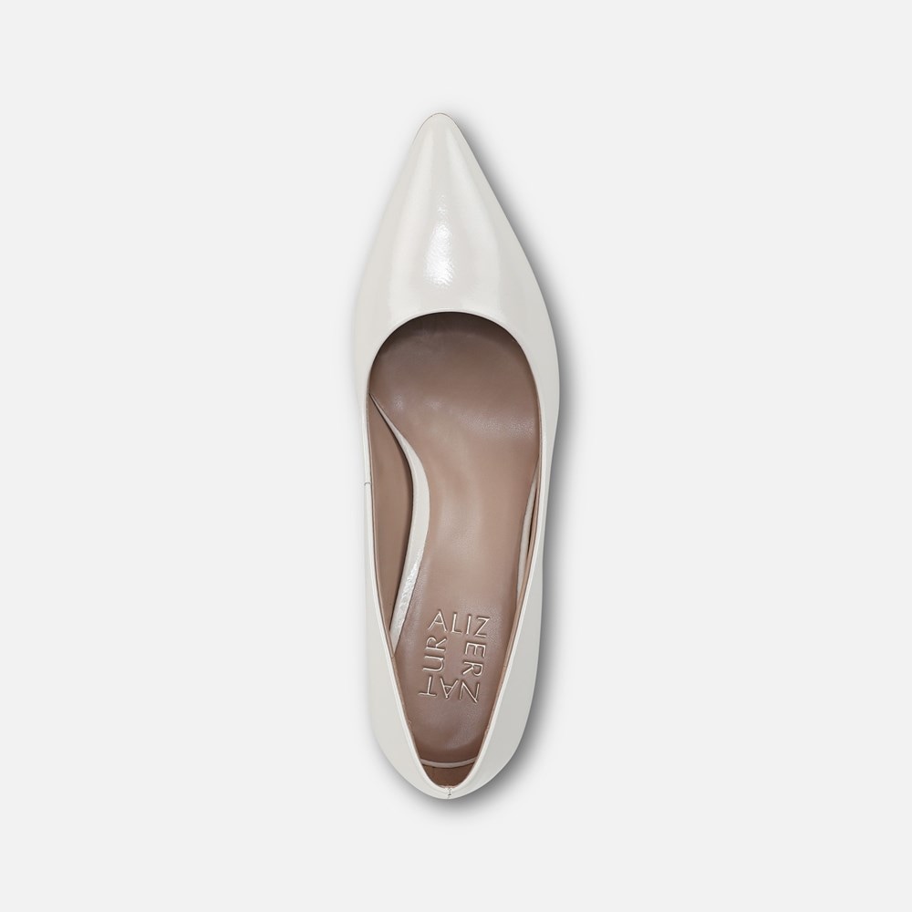 Naturalizer Everly Pump - Warm White Leather