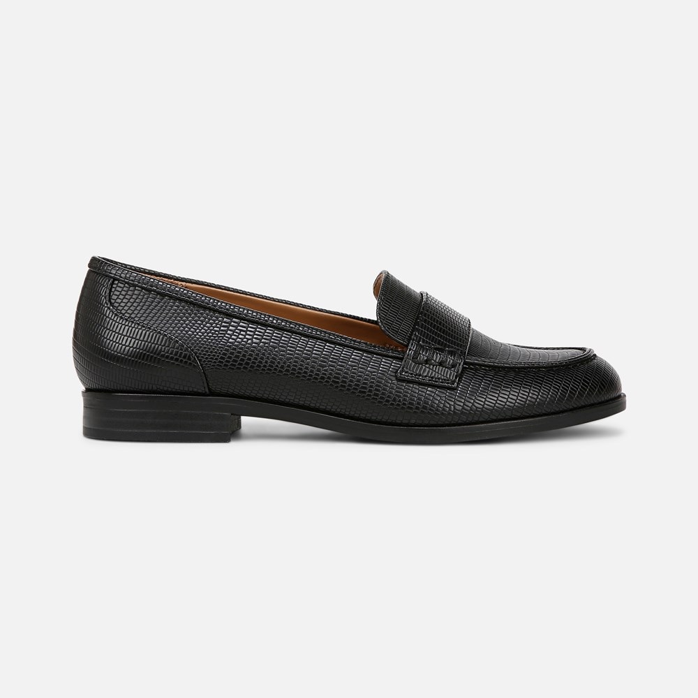 Naturalizer Milo Loafer - Black Faux Leather