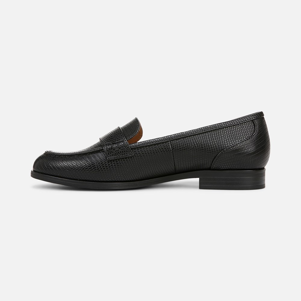 Naturalizer Milo Loafer - Black Faux Leather