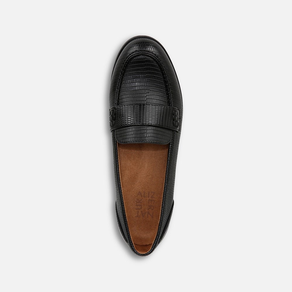 Naturalizer Milo Loafer - Black Faux Leather