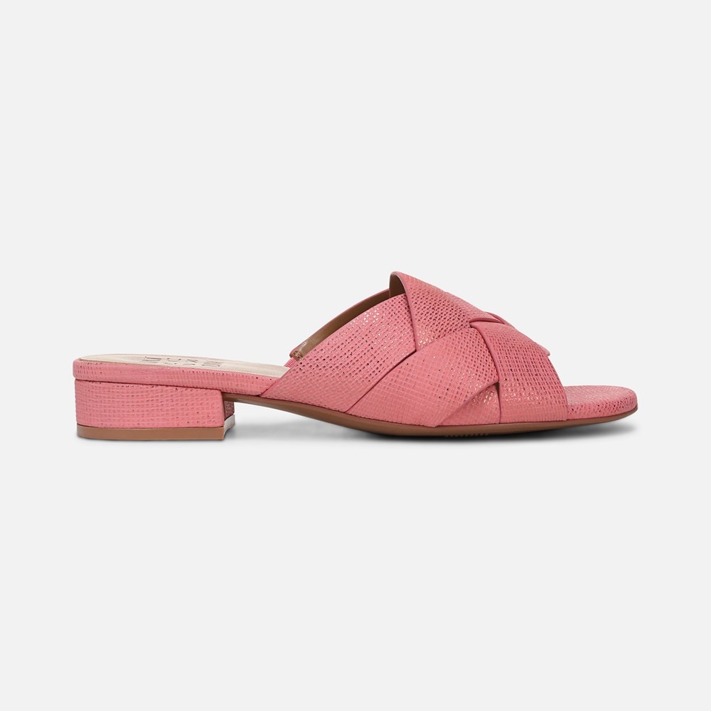 Naturalizer Morena Sandal - Sunset Coral Pink Leather