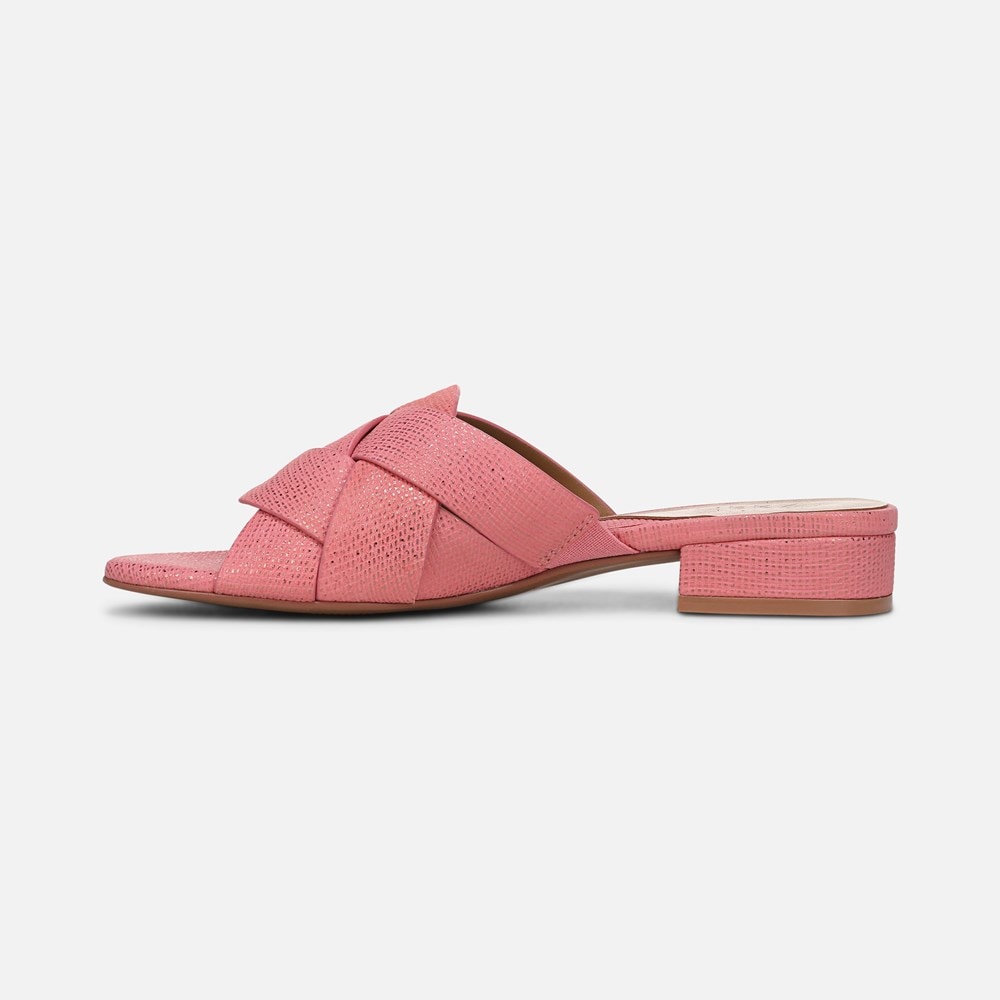 Naturalizer Morena Sandal - Sunset Coral Pink Leather