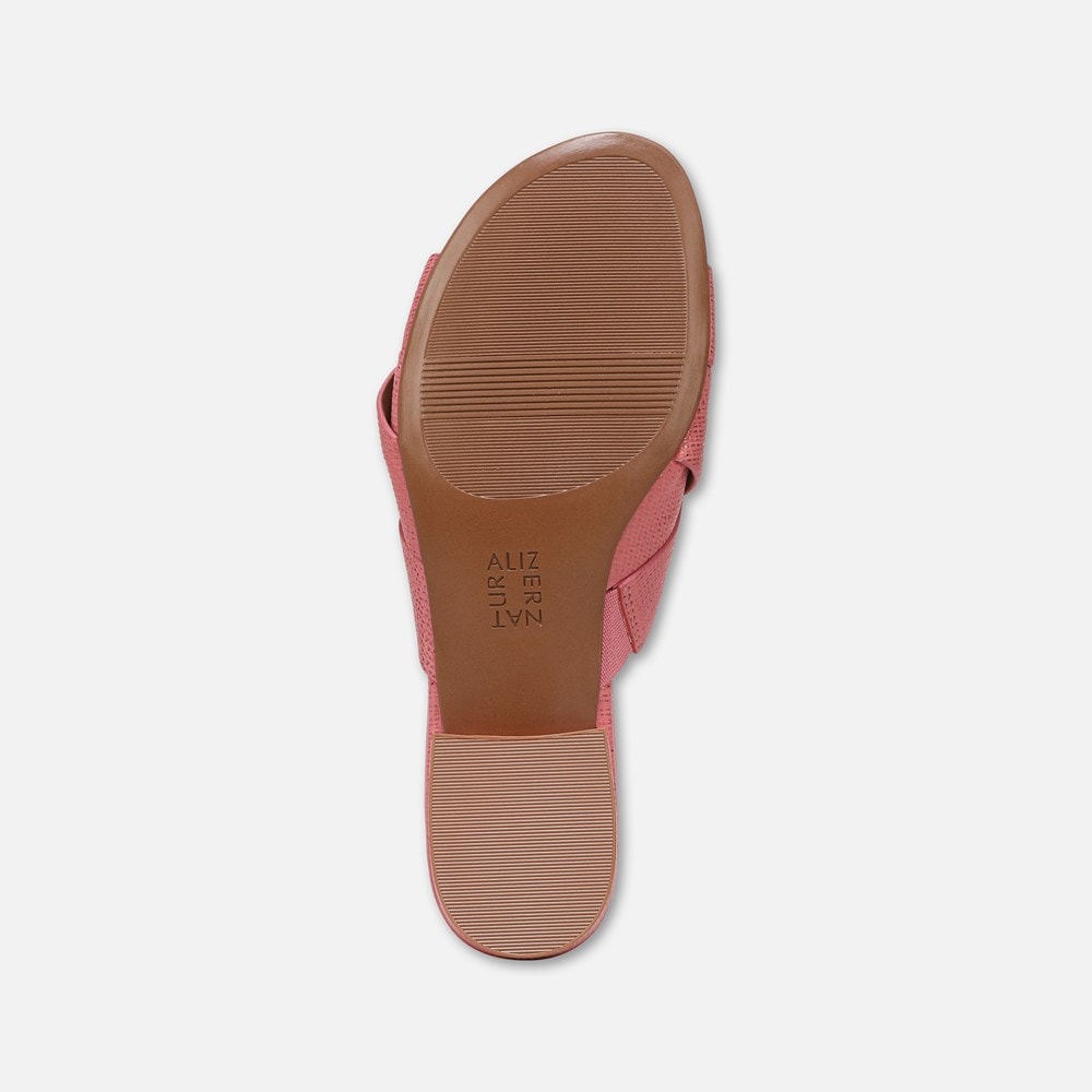 Naturalizer Morena Sandal - Sunset Coral Pink Leather
