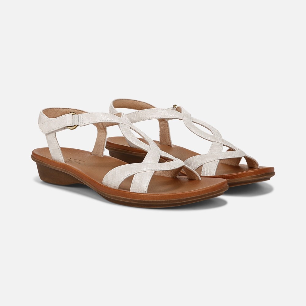 Naturalizer SOUL Solo Sandal - Beige Snake